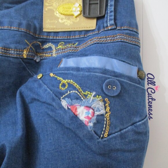 Paradis Miss Denim Jeans Size 5 - Picture 9 of 10